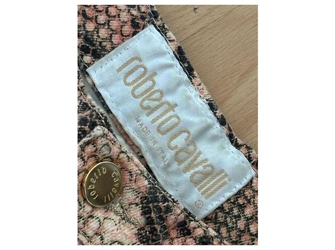Roberto Cavalli Python-Print Jeans - Ansicht 5