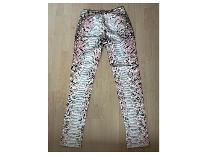 Roberto Cavalli Python-Print Jeans - Ansicht 6