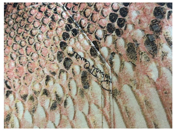 Roberto Cavalli Python-Print Jeans - Ansicht 7