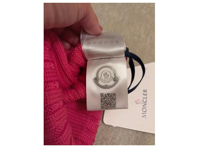Berretto Moncler con pompon - vista 5