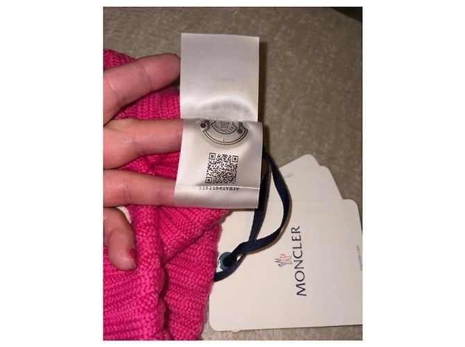 Berretto Moncler con pompon - vista 6