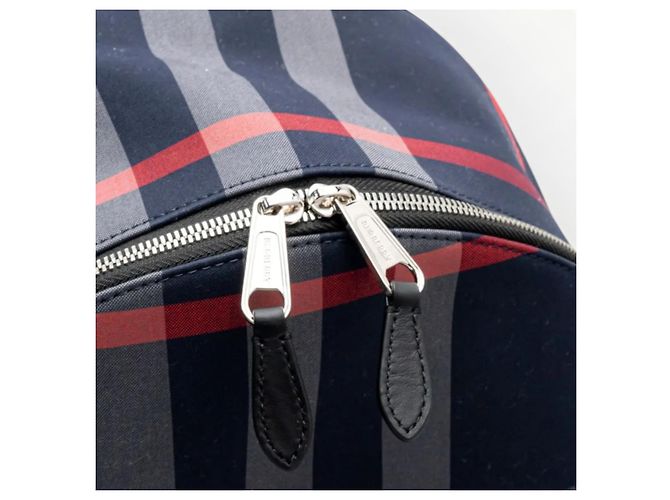 Burberry Jeff Check Rucksack aus Canvas - Ansicht 18
