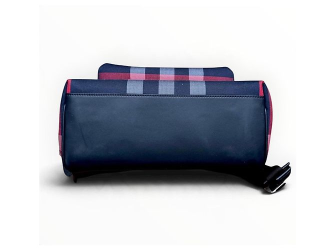 Burberry Jeff Check Rucksack aus Canvas - Ansicht 6