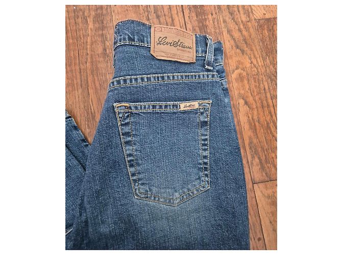 Levi's Signature vaqueros mujer acampanados talla 38 29x32 azul - vista 2
