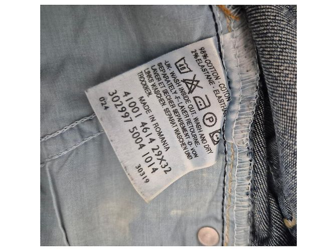 Levi's Signature vaqueros mujer acampanados talla 38 29x32 azul - vista 4