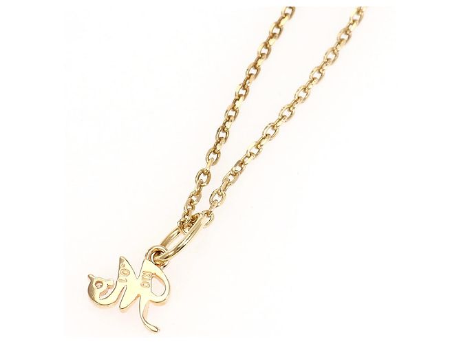 Autre Marque Collana in oro giallo 10K con diamante - vista 3