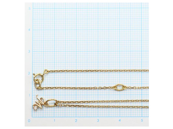 Autre Marque Collana in oro giallo 10K con diamante - vista 5