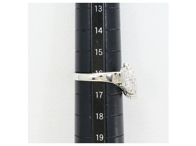 Autre Marque Platin-Diamant-Bandring - Ansicht 6