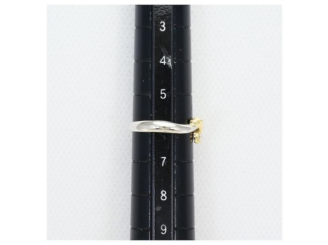 Autre Marque Anello fede in platino PT900 e oro giallo 18K - vista 6