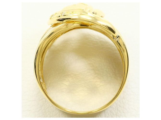 Autre Marque Anello fede in platino PT900 e oro giallo 18K - vista 3