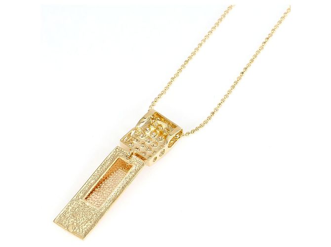 Autre Marque Collana in oro 14K con zirconia - vista 3