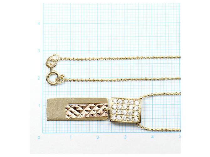 Autre Marque Collana in oro 14K con zirconia - vista 5