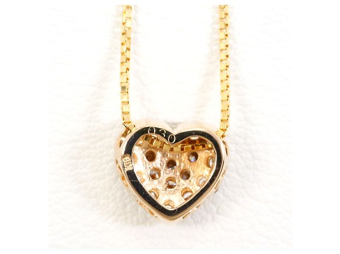Autre Marque Collana in oro rosa 18K con diamante - vista 4