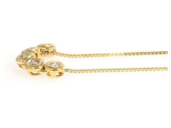 Autre Marque Collana in oro giallo 18K con diamante - vista 2