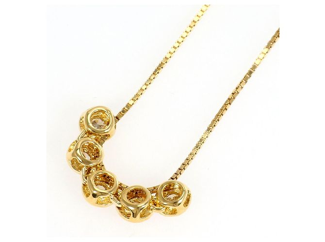 Autre Marque Collana in oro giallo 18K con diamante - vista 3
