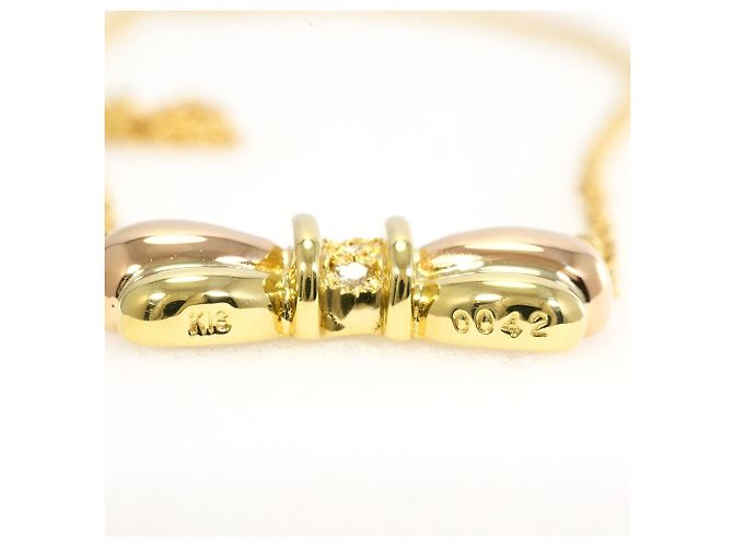 Autre Marque Collana in oro 18K con accenti di diamanti - vista 4