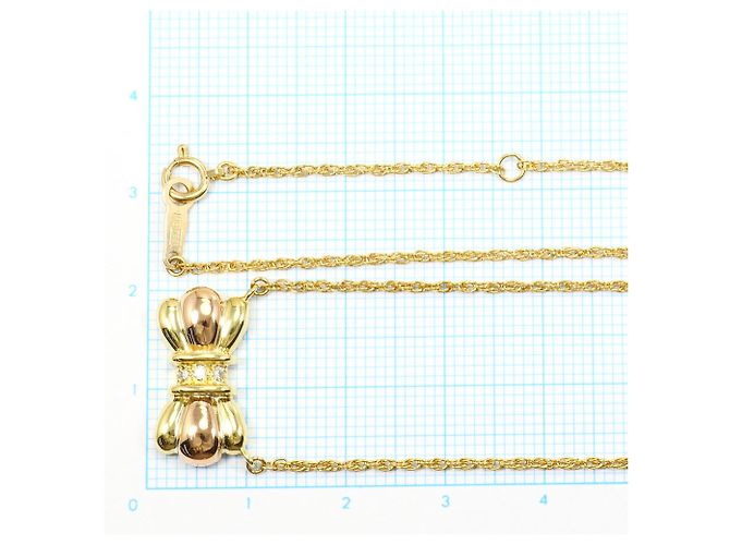 Autre Marque Collana in oro 18K con accenti di diamanti - vista 5