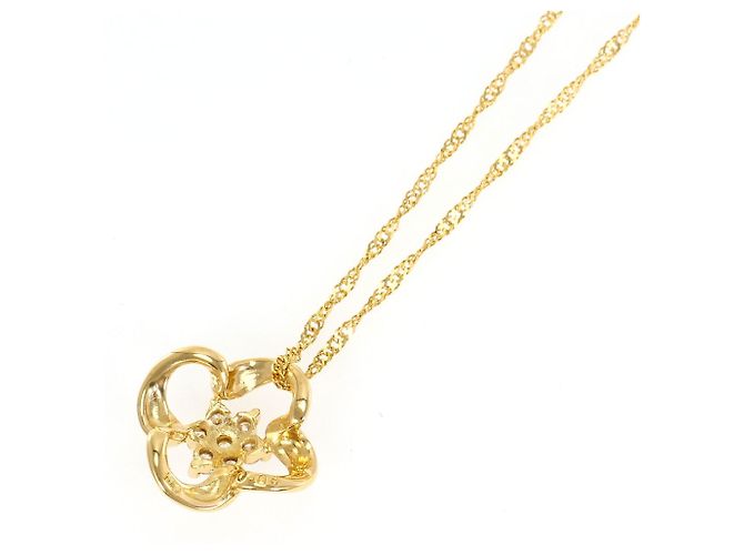 Autre Marque Collana in oro giallo 18K con diamante - vista 3