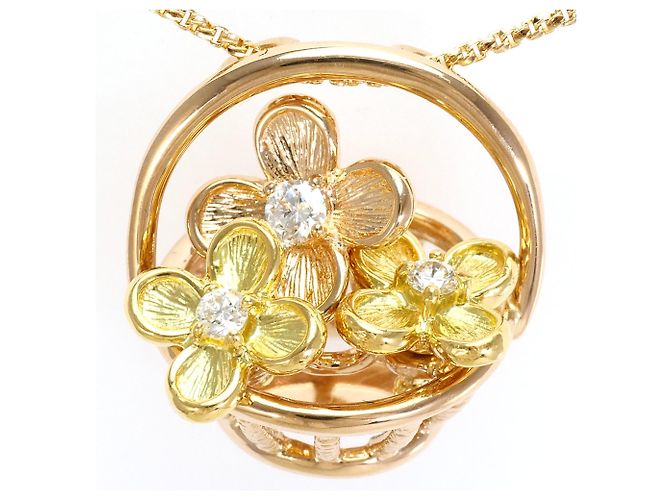 Autre Marque Collana in oro 18K con diamante - vista 2