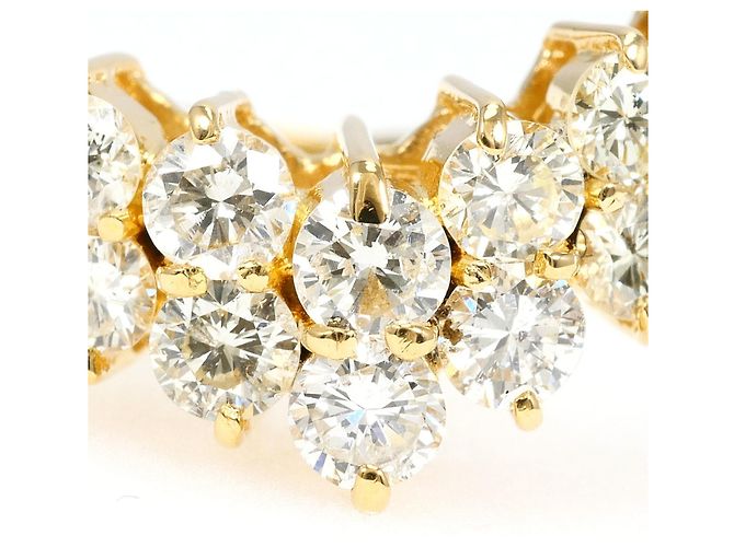 Autre Marque Ringband aus 18K Gelbgold mit 1.00ct Diamant - Ansicht 2