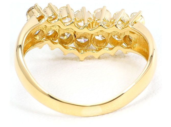 Autre Marque Ringband aus 18K Gelbgold mit 1.00ct Diamant - Ansicht 4