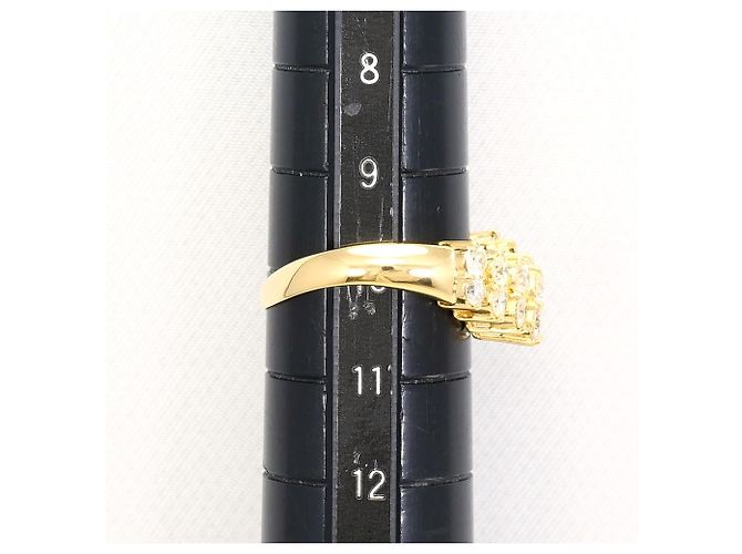 Autre Marque Ringband aus 18K Gelbgold mit 1.00ct Diamant - Ansicht 7