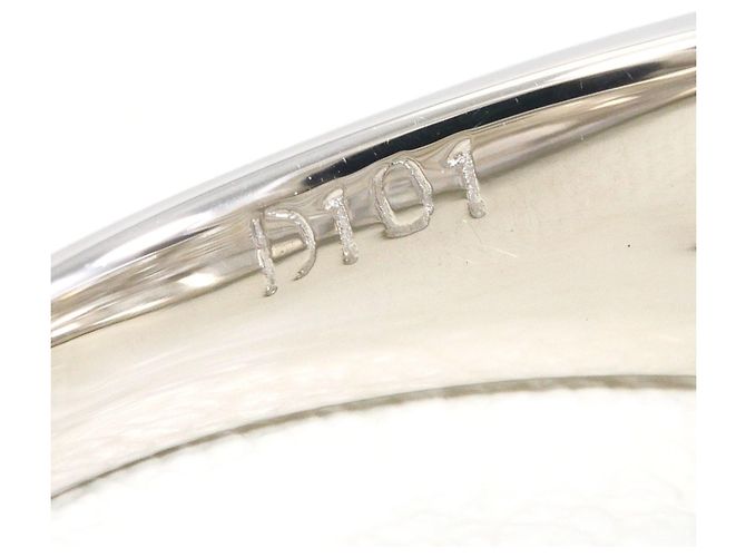 Autre Marque Platin-Bandring mit Diamant - Ansicht 6