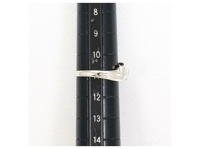 Autre Marque PT900 Platin-Ehering mit Diamant - Ansicht 6