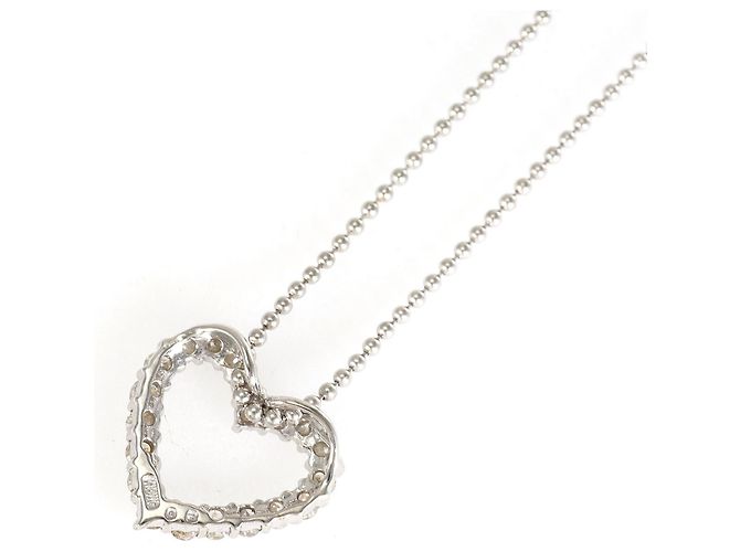 Autre Marque Collana in oro bianco 18K e diamanti - vista 3