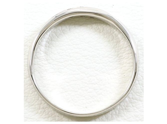 Autre Marque PT900 Platin-Bandring mit rosa Diamant - Ansicht 2