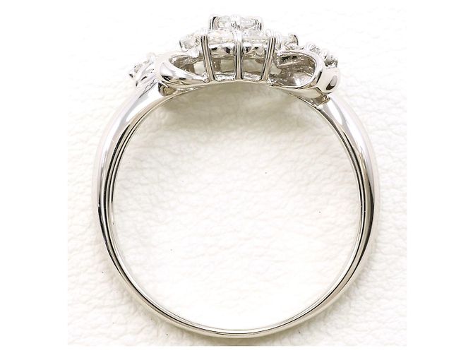 Autre Marque Platin-Diamant-Ehering - Ansicht 2