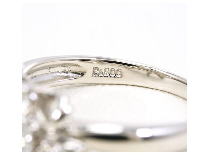 Autre Marque Platin-Diamant-Ehering - Ansicht 4