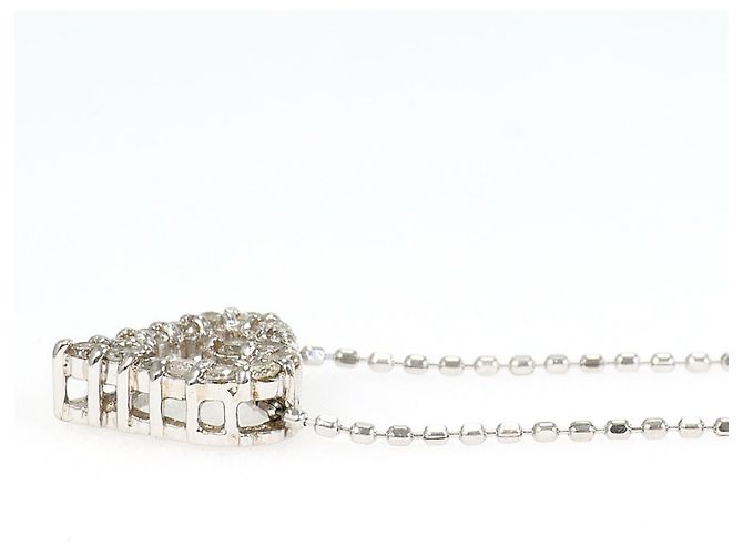 Autre Marque Collana in oro bianco 18K e diamanti - vista 2