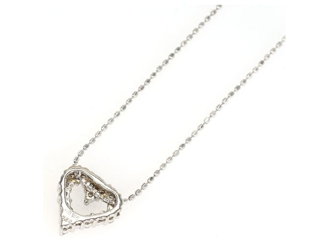 Autre Marque Collana in oro bianco 18K e diamanti - vista 3