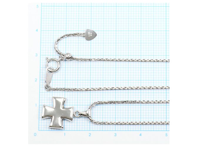 Autre Marque Collana in oro bianco 18K - vista 4