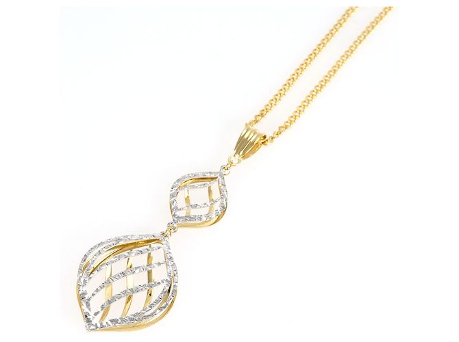 Autre Marque Collana in oro 18K bianco e giallo - vista 3