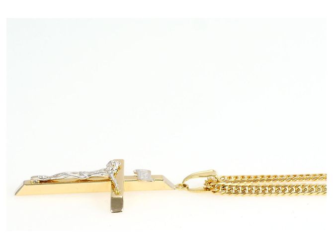 Autre Marque Collana in oro giallo e bianco 18K - vista 2