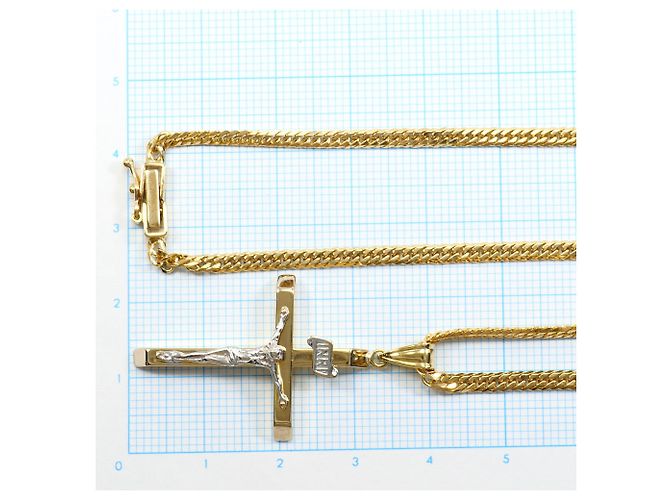 Autre Marque Collana in oro giallo e bianco 18K - vista 4