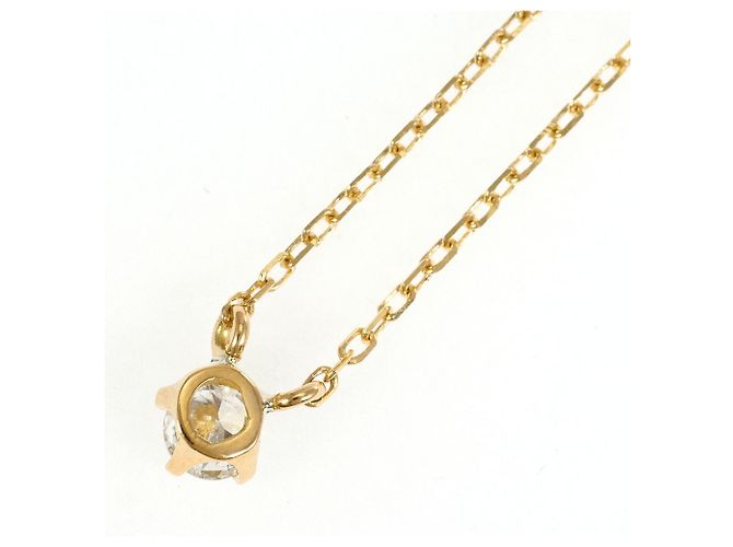 Autre Marque Collana in oro giallo 18K con diamante - vista 2