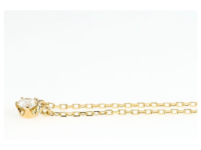 Autre Marque Collana in oro giallo 18K con diamante - vista 3