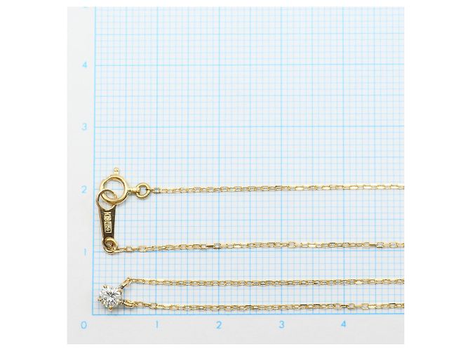 Autre Marque Collana in oro giallo 18K con diamante - vista 4