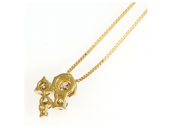 Autre Marque Collana in oro giallo 18K con diamante brown - vista 3