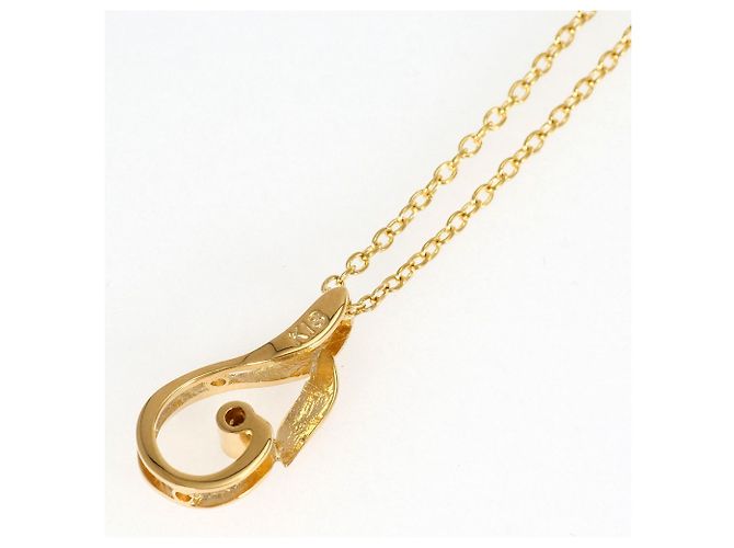 Autre Marque Collana in oro giallo 18K con diamante - vista 3