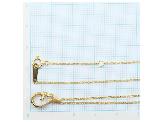 Autre Marque Collana in oro giallo 18K con diamante - vista 4