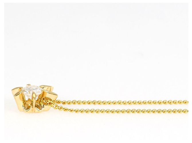 Autre Marque Collana in oro giallo 18K con diamante - vista 2