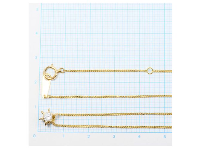 Autre Marque Collana in oro giallo 18K con diamante - vista 4