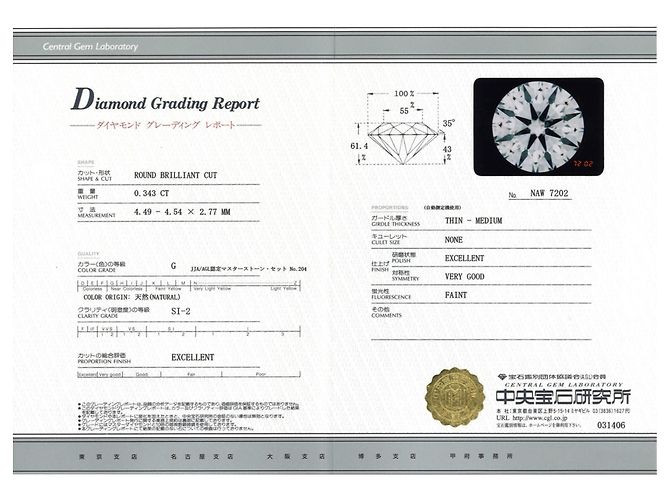 Autre Marque PT900 Platin-Bandring mit 0.343ct Diamant - Ansicht 8