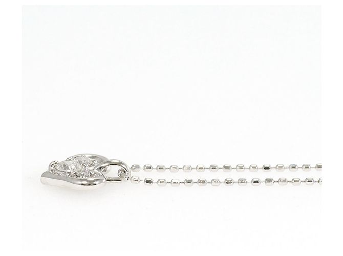 Autre Marque Collana in oro bianco 18K e diamanti - vista 2