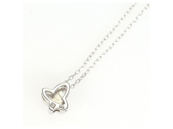 Autre Marque Collana in oro bianco 18K e diamanti - vista 3