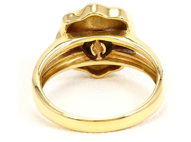 Autre Marque Eleganter Ring aus 18K Gold mit Diamant - Ansicht 4